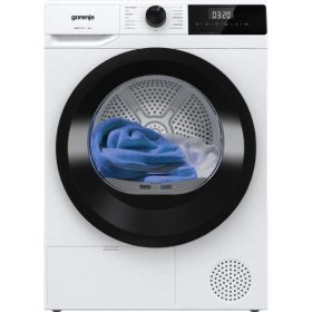   Gorenje D2HNE9D hőszivattyús szárítógép, 9 kg, LED kijelző, TwinAir, AirRefresh, gyűrődésmentesítés, RainDrop továbbfejlesztett dob 