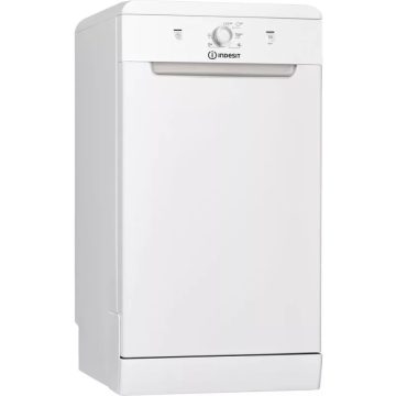   Indesit DSFE 1B10 Szabadonálló mosogatógép 10 teríték, 11.5 L fogyasztás, 7 program, 51 dB zajszint, F energia, Alsó evőeszköztartó , 45 cm, Digit. kijelző nélkül