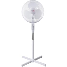   Hauser F-41 álló ventilátor, állítható mgasság, 40 cm lapátátmérőátmérő, 45 W teljesítmény