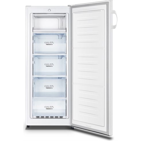 Gorenje F4142PW fagyasztószekrény, E energiaosztály, 143,5 cm, 165 l, 4 fiók + 1 EasyTray, mechanikus vezérlés, Eco üzemmód, kézi leolvasztás (3 év garancia)