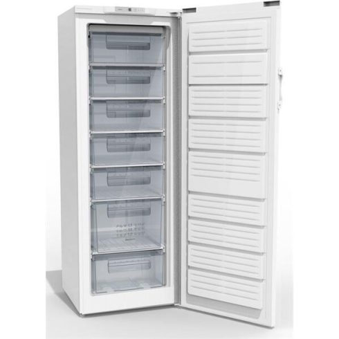 Gorenje F6171CW fagyasztószekrény, 225l, M: 170 cm, F energiaosztály, 7 rekesz, Fehér (szállítás sérült)