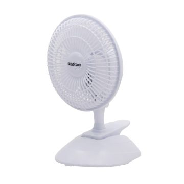   TOO FAND-15-100-W-2IN1 asztali ventilátor, 13 W, 15 cm lapátátmérő, 2 sebességfokozat, Csíptethető, Dönthető fej, Fehér