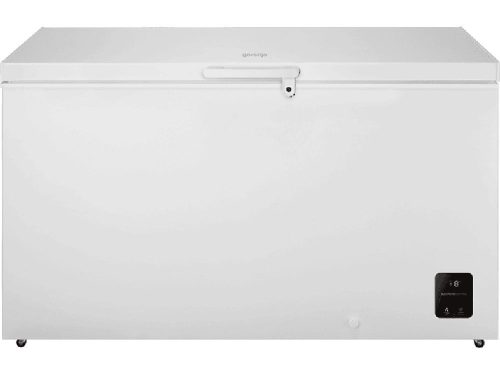 Gorenje FHC42EAW fagyasztóláda, fehér, 420 l, FreezeProtect, elektronikus vezérlés, 2 kosár, zár, vastag szigetelés, LED világítás