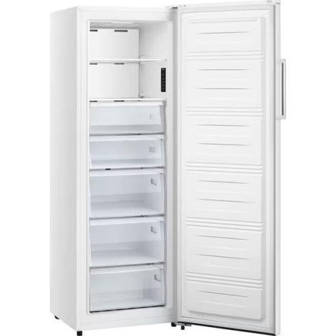 Gorenje FN617EEW5 fagyasztószekrény, fehér, 172 cm, 240 l, 5 fiók + 2 polc, NoFrost, elektronikus vezérlés, gyorsfagyasztás (3 év garancia)