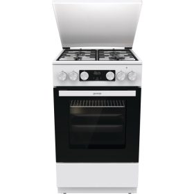   Gorenje GK5C42WH-B fehér, szabadonálló, gáz, kombinált, főzőzóna: 4, sütő:70L, grill, tűzhely