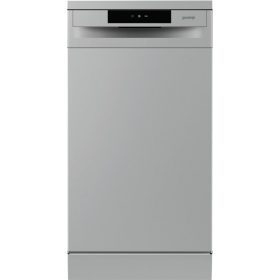   Gorenje GS520E15S keskeny mosogatógép, szürke, 9 teríték, 47 dB(A), gyors program, intenzív program