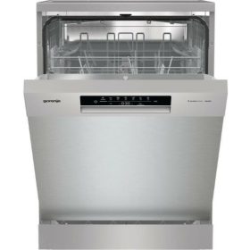   Gorenje GS642E90X mosogatógép, ezüst, 13 teríték, 47 dB(A), érintővezérlés, hagyományos kosár, AquaStop, 1 órás program