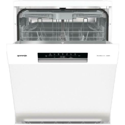 Gorenje GS643E90W Szabadonálló mosógatógép, 60 cm, 16 teríték, 6 program, TouchControl, E energiaosztály, Fehér 