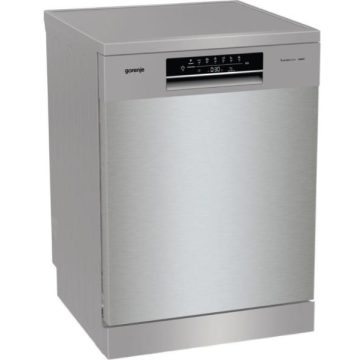   Gorenje GS643E90X Szabadonálló mosogatógép 16 teríték, 11 L fogyasztás, 6 program, 47 dB zajszint, E energia, Felső evőeszköztartó , 60 cm, Digit. kijelző