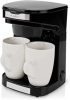 NEDIS KACM140EBK Filteres kávéfőző, 0.25 l, 2 csészés, fekete