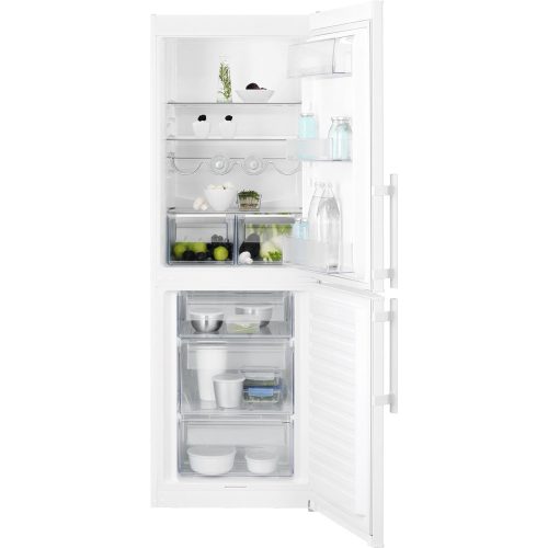 Electrolux KNB175EWL Szabadonálló kombinált alulfagyasztós hűtőszekrény | 195/110 l | 175 cm magas | 59.5 cm széles | Fehér 
