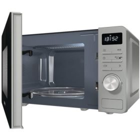   Gorenje MO20A3X mikrohullámú sütő , ezüst, 20 liter, 5 teljesítményfokozat, AquaClean tisztítás 