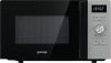 Gorenje MO20A4XH mikrohullámú sütő, fekete-ezüst kivitel, 20 l, grill, kombinált üzemmód, 5 teljesítményfokozat, AquaClean tisztítás