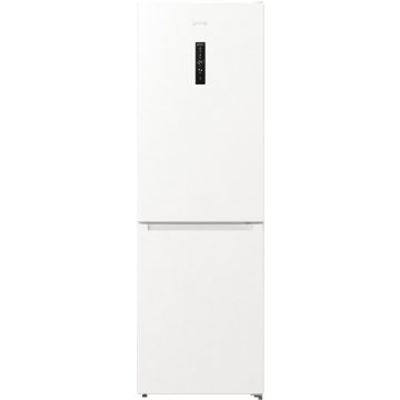   Gorenje N61EA2W4 alulfagyasztós kombinált hűtőszekrény, fehér, NoFrost, 185 cm, 204/96 l, MultiFlow, AdaptTech, gyorsfagyasztás, CrispZone (3 év garancia)