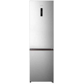   Gorenje NRK620DAXL4 alulfagyasztós kombinált hűtőszekrény, inox, NoFrost, 200 cm, 238/98 l, IonAir + MultiFlow, AdaptTech, FastFreeze 