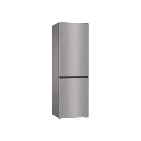 Gorenje RK6192ES4 alulfagyasztós kombinált hűtőszekrény, ezüst metál, FrostLess, 185 cm, 205/109 l (3 év garancia)