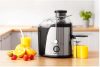 Sencor SJE741SS 400 W, 2 sebesség, max. 13 000 f/perc ezüst-fekete gyümölcscentrifuga