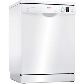   Bosch SMS25AW05E fehér, programok száma: 5, szabadonálló, 12 terítékes mosogatógép	