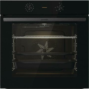   Gorenje BO6717E03BG Beépíthető sütő, AquaClean hidrolitikus öntisztítás, 77L, D energiaosztály, Fekete 