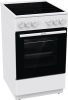 Gorenje GEC5A41WG elektromos tűzhely, 50 cm, fehér, SilverMatte zománc, Pizza funkció, gyors előmelegítés funkció, 62 literes sütőtér