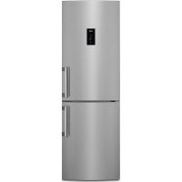 Kombinált alulfagyasztós hűtőszekrény inox kivitel